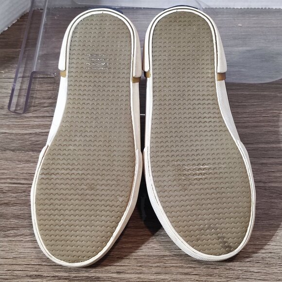 Sperry Memory Foam Sneakers Boys Size 2 Brown  Faux Leather Low Top Sporty Shoe - Picture 10 of 10